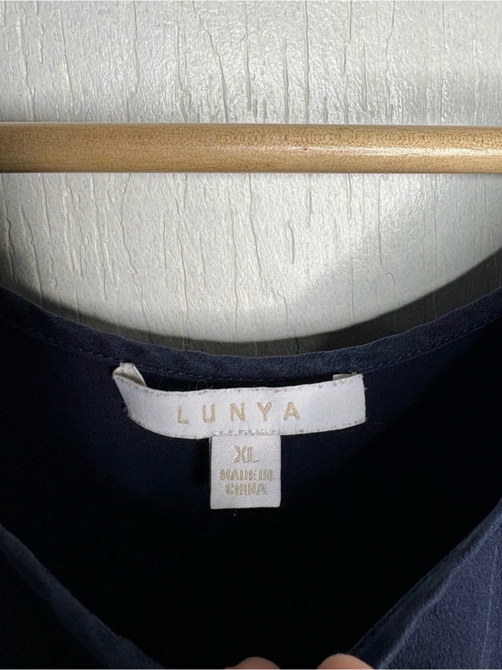 lunya washable silk pajamas Navy Tank & Shorts Sleep Set - Picture 5 of 11
